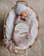 Woodland and Cocoa Reversible Milestone Cards