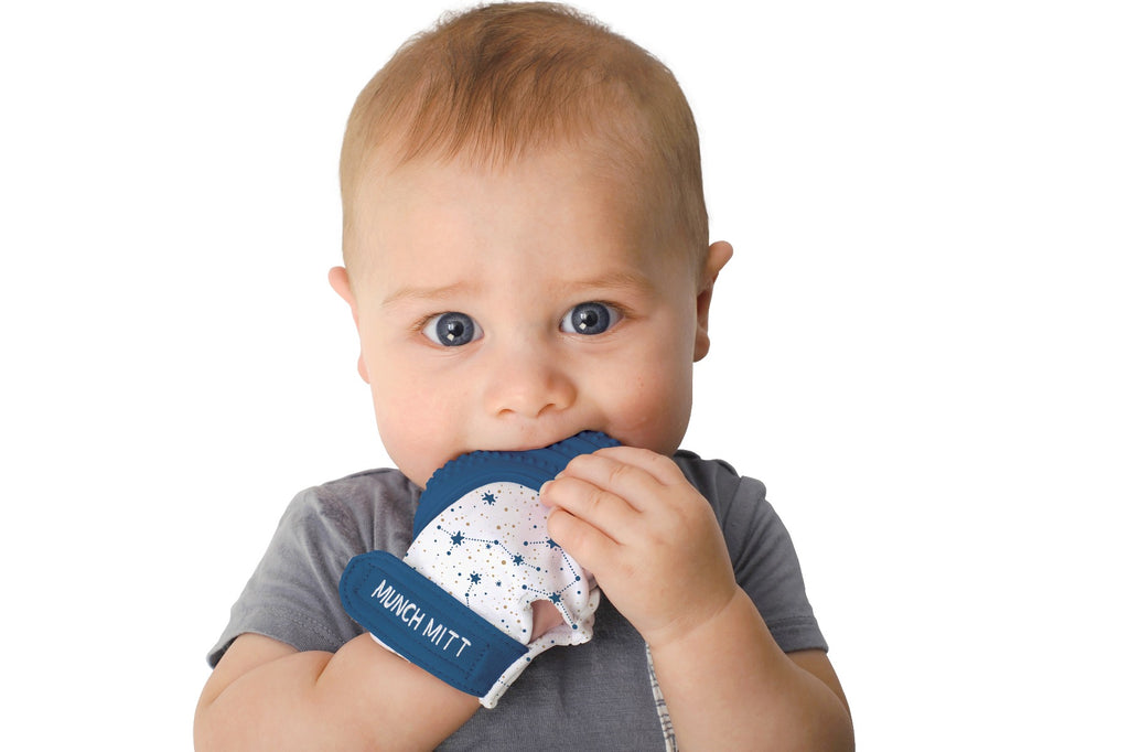 مانش ميت - قفاز تسنين - مثلثات - أزرق