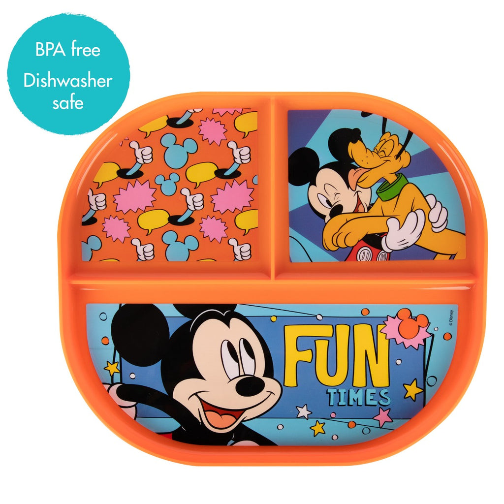 The First Years -Disney Two Sided Plate,Mickey