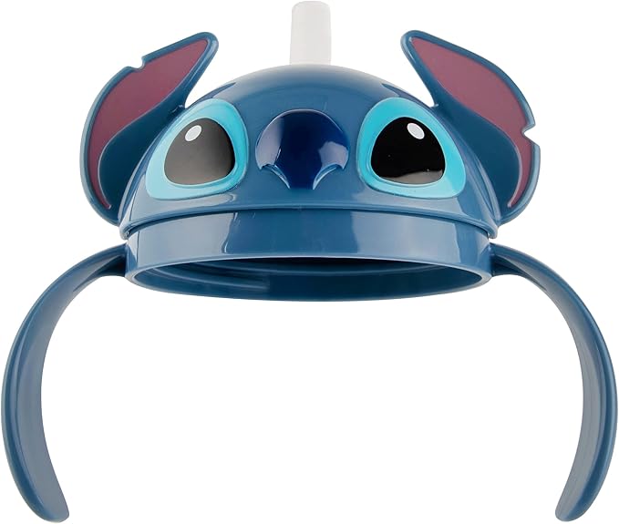The First Years Disney Stitch 7oz Straw Trainer Cup 1pk