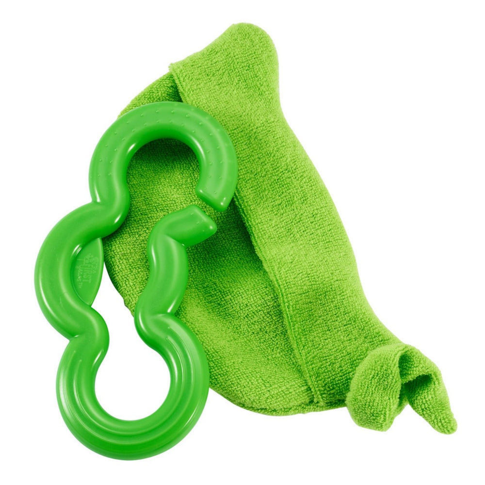 The First Years -Chilled Peas 2 in 1 Teether