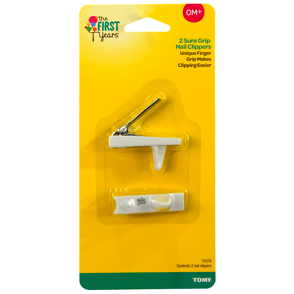The First Years -Sure Grip Nail Clippers  (Pack of 2)