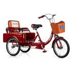 Yu Long 20 Inch Tricycle with Passenger Seat & Basket