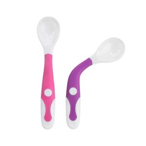 Pink and Purple Silibend Bendable Spoon (Pack of 2)