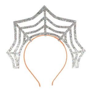 Silver Cobweb Headband