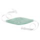 BABYJEM AUTO HEAD & NECK SUPPORT STRAP GREEN - VELVET