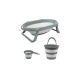 BABYJEM FOLDING BATH SET 3 PCS ANTHRACITE NEW