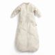 Ergo pouch Jersey Sleeping Bag with Sleeves tog 1 Oatmeal Marle 3-12 months