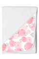 Pink Hooded Toddler Bath Towel