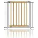 Clippasafe Swing Shut Extendable Gate, 73-96cm - Metal + Wood (Silver/Wood)