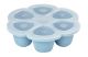 Beaba Silicone Multiportions 6 x 90ml Windy Blue