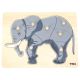 Viga Montessori Puzzle Elephant