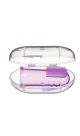 Baby Buddy Silicone Finger Toothbrush with Carrying Case Pink