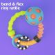 Sassy Bend & Flex Ring Rattle