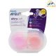 Philips Avent ULTRA SOFT STHR SIL 0-6M GIRL X2