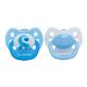 dr brownsOrtho CLASSIC SHIELD Pacifier - Stage 2 * 6-12M - Blue, 2-Pack
