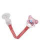 Dr Brown's Pacifier Tether Clip - Pink