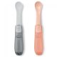 Skip hop-Easy Fold Travel Spoons Grey/Soft Coral
