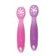  ChooMee Baby Starter Spoon - Pink Purple, Pack Of 2 