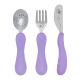 Purple Easy Grip Cutlery Set 
