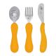Yellow Easy Grip Cutlery Set 