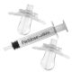 Dr.Brown's Pacidose Liquid Medicine Dispenser, Combo Pack (1 Stage 1 pacifier (0-6m), 1 Stage 2 pacifier (6-18m) and 1 Syringe)