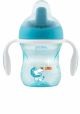 CHICOO TRAINING CUP for Boys 6 months 200 ml Green