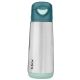 B.box 500ml insulated sport spout bottle emerald forest