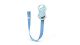 Nuvita Pacifier holder with snap-fastener 6071 CLIP NO RING / WITH BUTTON BLUE        