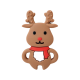 Reindeer Holiday Teether