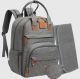 Rove Diaper Backpack in Classic Grey