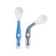 Blue and Grey Silibend Bendable Spoon (Pack of 2)