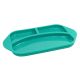 Green Silicone Divided Plate